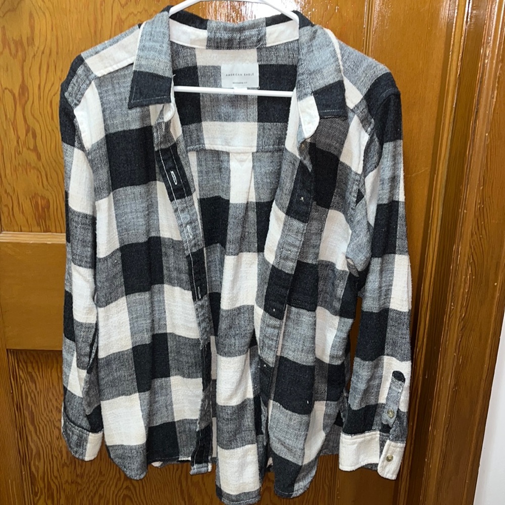 American eagle boyfriend fit flannel